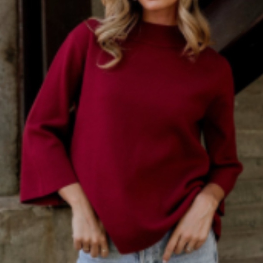 ✨NEW✨ Burgundy Sweater